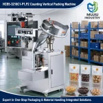 HCB5-3218C1-P1 Automatic Counting Packing Machine with Vibratory Bowl for Candies Hardware Components VFFS Sachet Filler - Main image 5