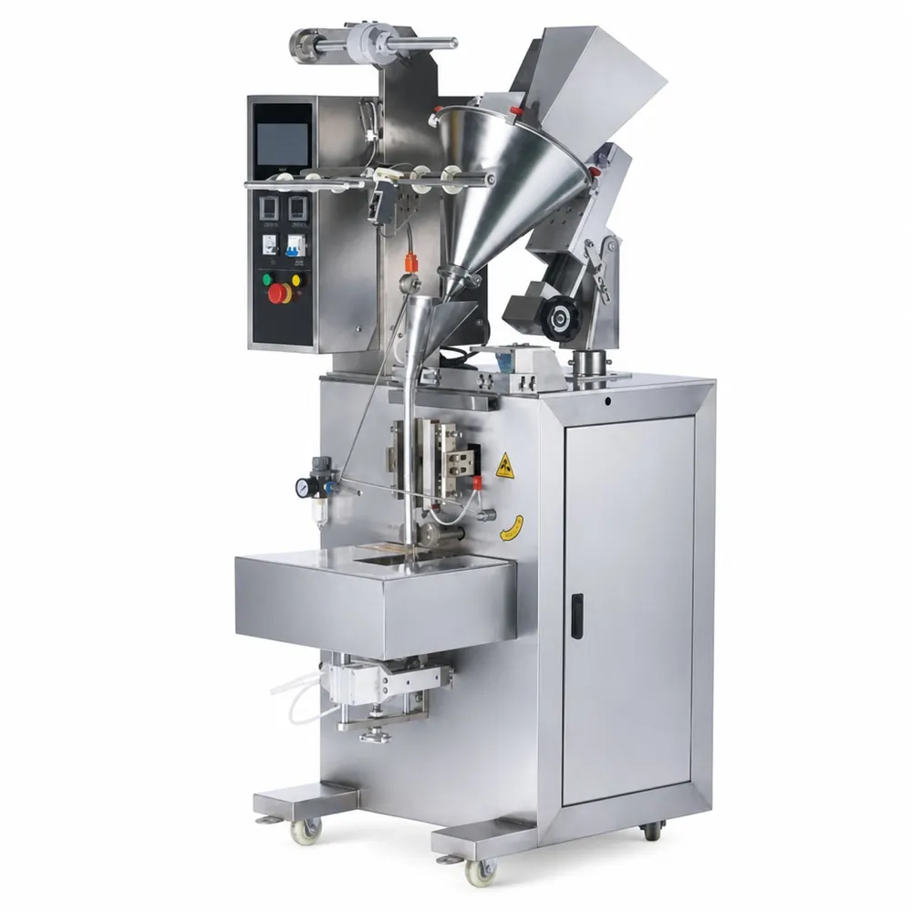 THB4-320AT Automatic Round-Corner Vertical Packing Machine for Sugar Oats Seasoning Sachet Pouch VFFS Filler - Main image 1
