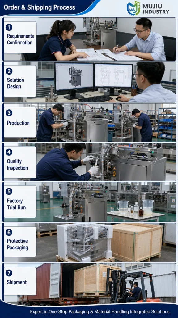 Automatic Liquid Paste Packing Machine Back Seal 3 Side Seal Sachet Pouch Filling Machine VFFS for Sauce Honey Shampoo - Detail image 6