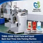Automatic Liquid Paste Packing Machine Back Seal 3 Side Seal Sachet Pouch Filling Machine VFFS for Sauce Honey Shampoo - Main image 5