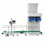 YZ-A25FJS Automatic Double Station Powder Packing Machine 25-60kg Heavy Bag Filler with Weighing Sewing Conveyor - Main image 1