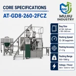 Automatic Double Head Powder Weighing Feeding Bag Packaging Machine Premade Bag Filling Sealing Equipment for Powder Packing - Main image 5