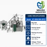 Automatic Double-Head 1-3kg Powder Bag Packaging Machine AT-GD8-300-2FCZ for Corn Starch Flour - Main image 5