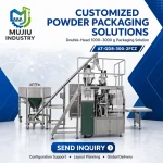 Automatic Double-Head 1-3kg Powder Bag Packaging Machine AT-GD8-300-2FCZ for Corn Starch Flour - Main image 6