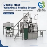 Automatic Double-Head 1-5kg Powder Bag Packaging Machine AT-GD8-400-2FCZ for Large Starch Flour Pouch - Main image 3