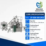 Automatic Double-Head 1-5kg Powder Bag Packaging Machine AT-GD8-400-2FCZ for Large Starch Flour Pouch - Main image 5