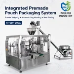 Automatic Premade Pouch Powder Packaging Machine AT-GDF-200A 5-1500g Rotary Pouch Filler Sealer for Corn Starch Flour - Main image 3