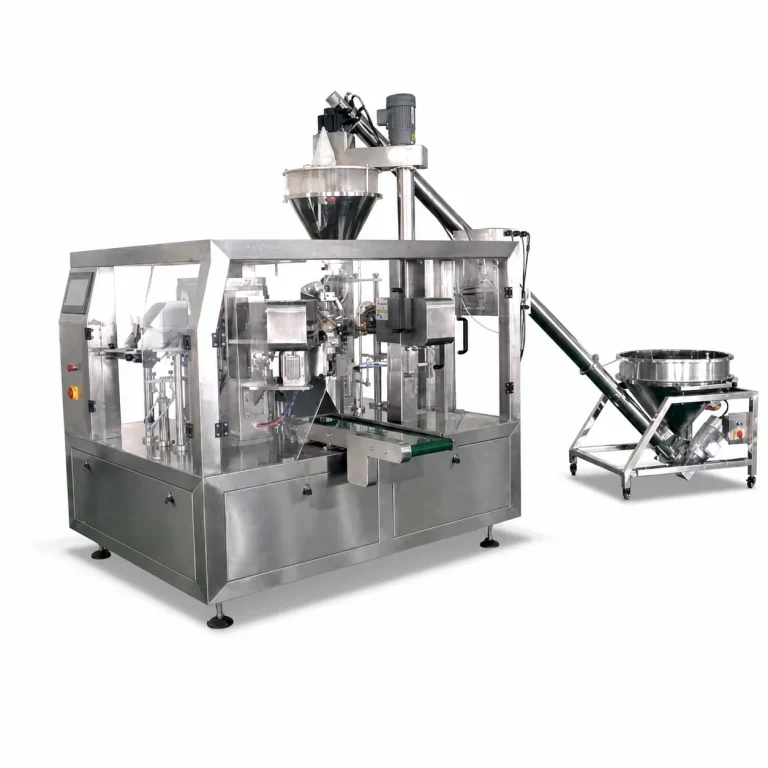 Automatic Premade Pouch Powder Packaging Machine AT-GDF-260A 2kg Bag Filling and Sealing Machine for Corn Starch Flour - Main image 1