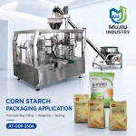 Automatic Premade Pouch Powder Packaging Machine AT-GDF-260A 2kg Bag Filling and Sealing Machine for Corn Starch Flour - Main image 4
