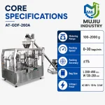 Automatic Premade Pouch Powder Packaging Machine AT-GDF-260A 2kg Bag Filling and Sealing Machine for Corn Starch Flour - Main image 5