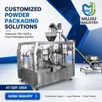 Automatic Premade Pouch Powder Packaging Machine AT-GDF-260A 2kg Bag Filling and Sealing Machine for Corn Starch Flour - Main image 6