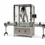 AT-FZP-02 Automatic Dual Heads Rotary Powder Filling Machine 1-2000g High Precision Glass Vial Filling Equipment Touch Screen - Main image 1