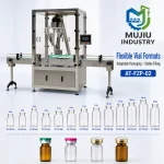 AT-FZP-02 Automatic Dual Heads Rotary Powder Filling Machine 1-2000g High Precision Glass Vial Filling Equipment Touch Screen - Main image 4