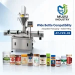 Automatic Linear Single Head Powder Filling Machine 10-2000g Auger Filler for Cans Vials Bottles & Jars 1% Accuracy 0-60/min - Main image 4