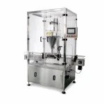 AT-FZX-03 Enclosed Linear Single Head Powder Filling Machine 10-2000g Auger Filler Spice Milk Herb Powder Glass Plastic Cans - Main image 1