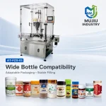 AT-FZX-03 Enclosed Linear Single Head Powder Filling Machine 10-2000g Auger Filler Spice Milk Herb Powder Glass Plastic Cans - Main image 4