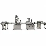 Fully Automatic Powder Bottle Filling Capping Production Line 5-2000g High Precision Plastic Can Machine Customizable - Main image 1
