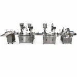 Dual Rotary PLC Gear Pump Small Vial Powder Filling Line High Precision 0.5-50g Energy Saving Vial Packing Equipment for Food - Main image 1