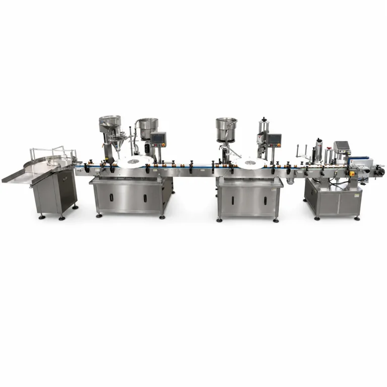 Dual Rotary PLC Gear Pump Small Vial Powder Filling Line High Precision 0.5-50g Energy Saving Vial Packing Equipment for Food - Main image 1