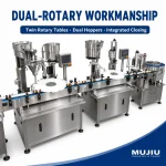 Dual Rotary PLC Gear Pump Small Vial Powder Filling Line High Precision 0.5-50g Energy Saving Vial Packing Equipment for Food - Main image 4