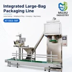 Automatic 5-50kg Powder Weighing and Filling Packaging Line AT-DGS-50F Integrated Bagging Machine for Starch Chemical - Main image 3