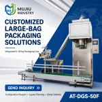 Automatic 5-50kg Powder Weighing and Filling Packaging Line AT-DGS-50F Integrated Bagging Machine for Starch Chemical - Main image 6