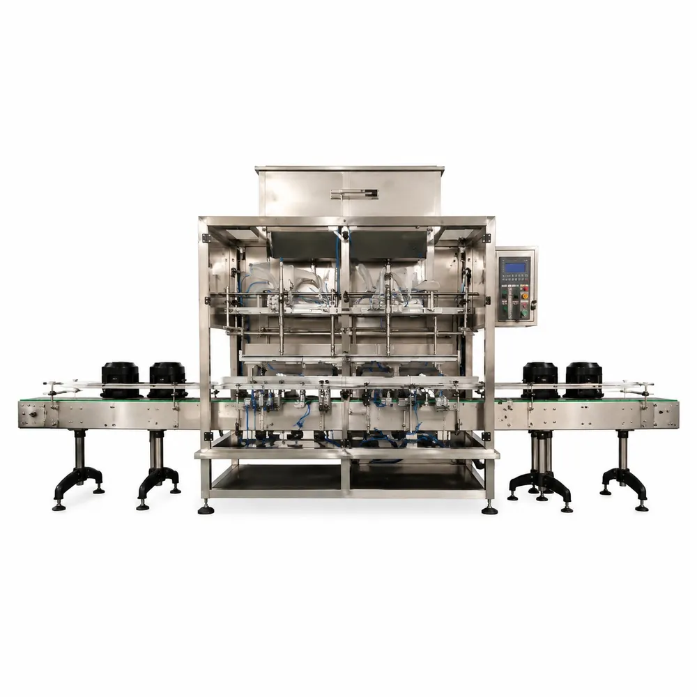 Automatic 2-Head Liquid Weighing Filling Machine 5-50kg AT-2DGS-50L Industrial Pail Drum Filler for Oil Detergent Fertilizer - Main image 1