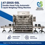 Automatic 2-Head Liquid Weighing Filling Machine 5-50kg AT-2DGS-50L Industrial Pail Drum Filler for Oil Detergent Fertilizer - Main image 3