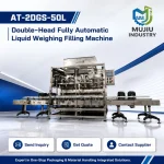 Automatic 2-Head Liquid Weighing Filling Machine 5-50kg AT-2DGS-50L Industrial Pail Drum Filler for Oil Detergent Fertilizer - Main image 6
