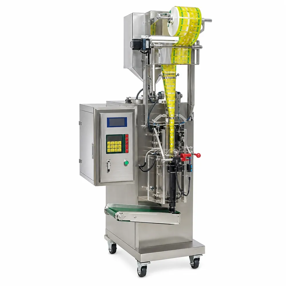 Automatic Liquid Sachet Packing Machine 1-50ml AT-DXDY Fully Automatic Honey Ketchup Sauce Pouch Packaging Machine - Main image 1