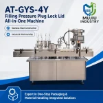 Automatic Bottle Filling Pressure Plug Pressing Screw Capping Machine 30-1000ml AT-GYS-4Y Integrated Liquid Filler - Main image 3