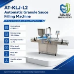 Automatic 2-Nozzle Granule Sauce Filling Machine 100-1000ml AT-KLJ-L2 Piston Paste Filler with Agitated Hopper - Main image 5