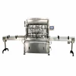 Automatic 4-Head Granule Sauce Filling Machine 100-1000ml AT-KLJ-L4 Piston Paste Filler with 200L Agitated Hopper - Main image 1