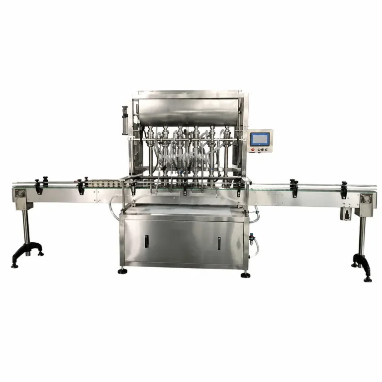 Automatic 4-Head Granule Sauce Filling Machine 100-1000ml AT-KLJ-L4 Piston Paste Filler with 200L Agitated Hopper - Main image 1
