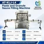 Automatic 4-Head Granule Sauce Filling Machine 100-1000ml AT-KLJ-L4 Piston Paste Filler with 200L Agitated Hopper - Main image 5