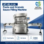 Automatic 4-Head Granule Sauce Filling Machine 100-1000ml AT-KLJ-L4 Piston Paste Filler with 200L Agitated Hopper - Main image 6