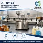 Automatic 2-Head Viscous Liquid Filling Machine AT-NY-L2 Fully Automatic Anti-Drip Bottle Filler for Honey Lubricant Oil - Main image 4