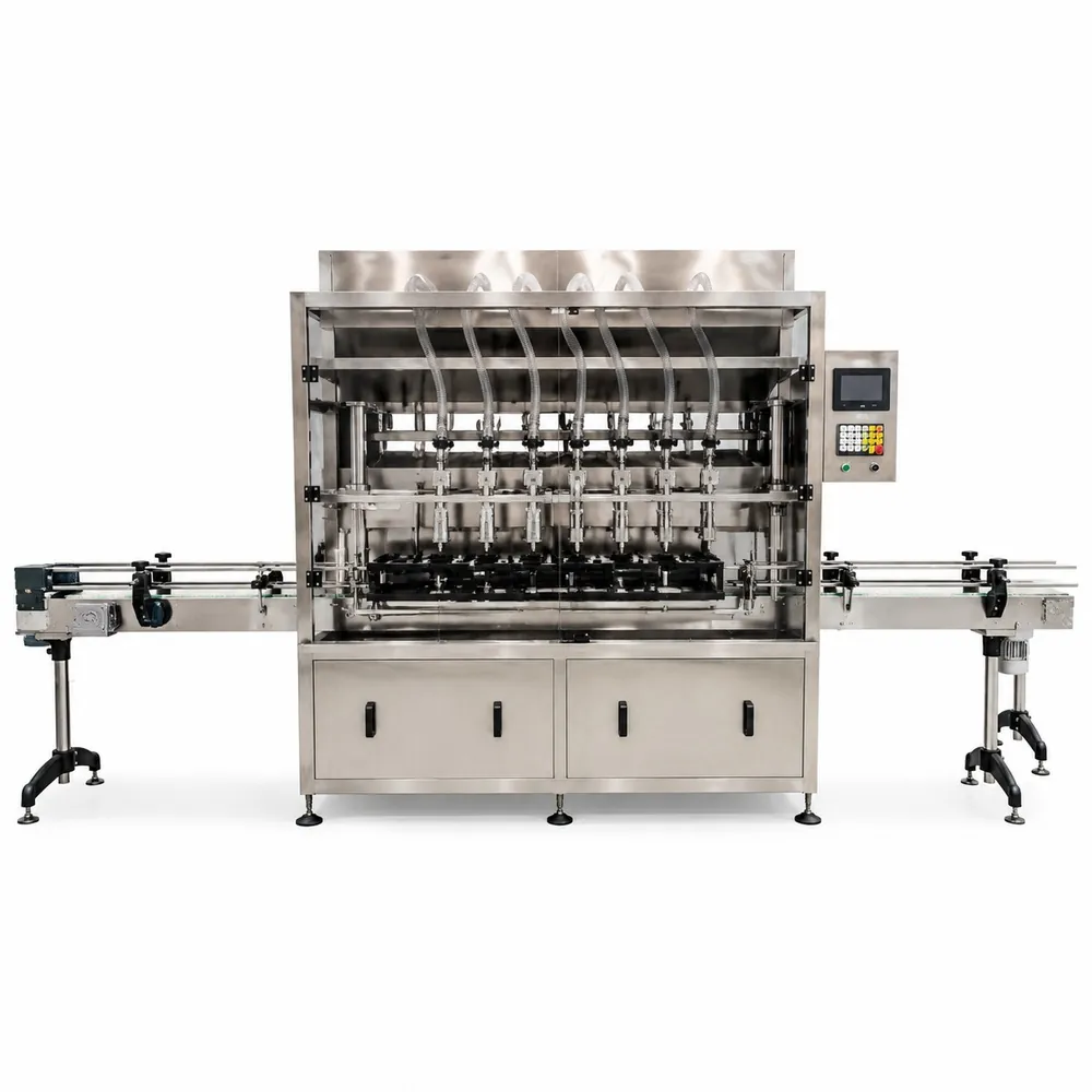 Automatic 6-Nozzle Viscous Liquid Filling Machine AT-NY-L6 Fully Automatic Anti-Drip Bottle Filler for Sauce Shampoo - Main image 1