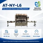 Automatic 6-Nozzle Viscous Liquid Filling Machine AT-NY-L6 Fully Automatic Anti-Drip Bottle Filler for Sauce Shampoo - Main image 5