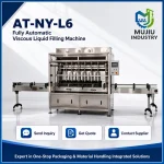 Automatic 6-Nozzle Viscous Liquid Filling Machine AT-NY-L6 Fully Automatic Anti-Drip Bottle Filler for Sauce Shampoo - Main image 6