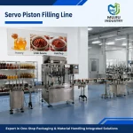 Automatic Servo Piston Filling Line 100-1000ml Integrated Bottle Feeding Capping Machine for Sauce Honey Shampoo - Main image 4