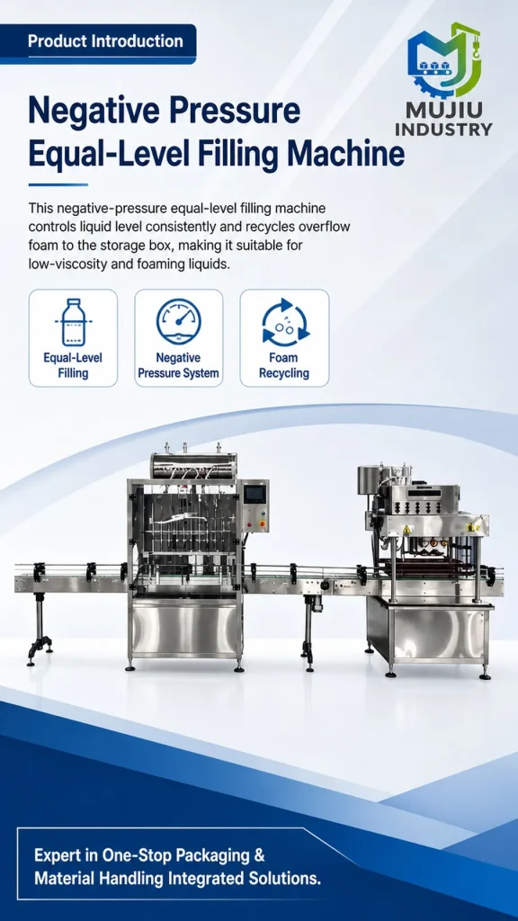 Automatic 12-Head Negative Pressure Equal-Level Filling Machine for Wine Soy Sauce Vinegar Integrated Capping Line - Detail image 1