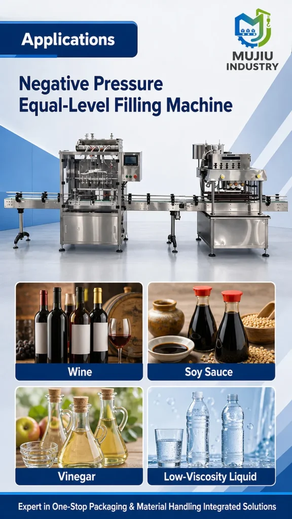 Automatic 12-Head Negative Pressure Equal-Level Filling Machine for Wine Soy Sauce Vinegar Integrated Capping Line - Detail image 5