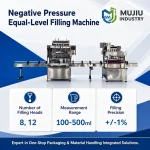 Automatic 12-Head Negative Pressure Equal-Level Filling Machine for Wine Soy Sauce Vinegar Integrated Capping Line - Main image 5