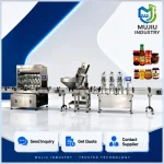 Automatic Chili Sauce Filling Capping Labeling Production Line 30-1000ml Integrated Piston Filler for Beef Sauce Jam - Main image 6