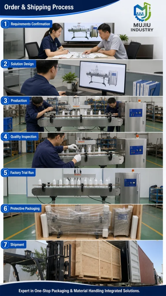 Automatic Continuous Induction Sealing Machine 4000W AT-4000 Aluminum Foil Bottle Sealer for Plastic Glass Jars - Detail image 6
