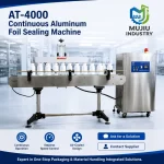 Automatic Continuous Induction Sealing Machine 4000W AT-4000 Aluminum Foil Bottle Sealer for Plastic Glass Jars - Main image 6