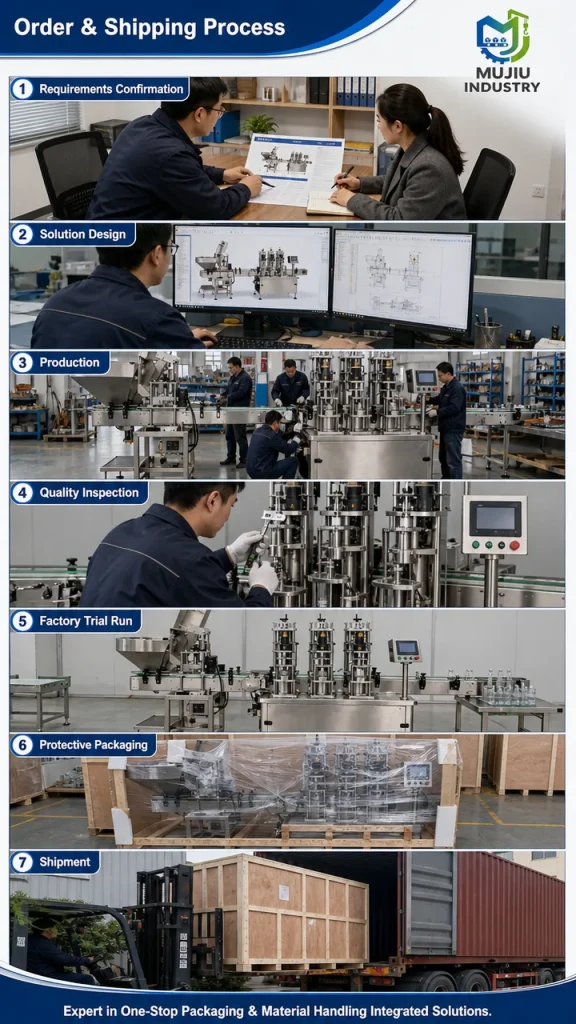 Fully Automatic Vacuum Twist-off Capping Machine 3600BPH 3-Head AT-XG-ZK Linear High Speed for Glass Jars - Detail image 6