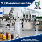 Fully Automatic Vacuum Twist-off Capping Machine 3600BPH 3-Head AT-XG-ZK Linear High Speed for Glass Jars - Main image 4