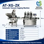 Fully Automatic Vacuum Twist-off Capping Machine 3600BPH 3-Head AT-XG-ZK Linear High Speed for Glass Jars - Main image 5